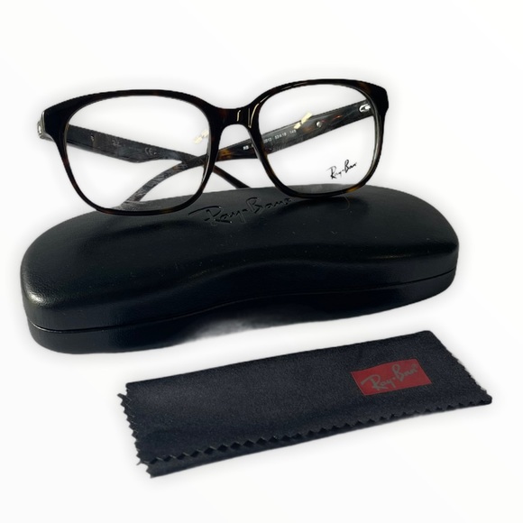 Ray-ban unisex Eyeglasses RX5340 Havana square 53-18-145 Acetate Full Rim - Picture 3 of 10